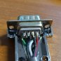 Qty 10 DB9 9-Pin Male Solder Cup Connector & Plastic Hood Shell & Hardware DB-9