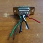 Qty 10 DB9 9-Pin Male Solder Cup Connector & Plastic Hood Shell & Hardware DB-9