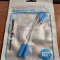 Qty 2 3.5mm Audio AUX Cable Adapter Earphone Headphone Jack iPhone 13 12