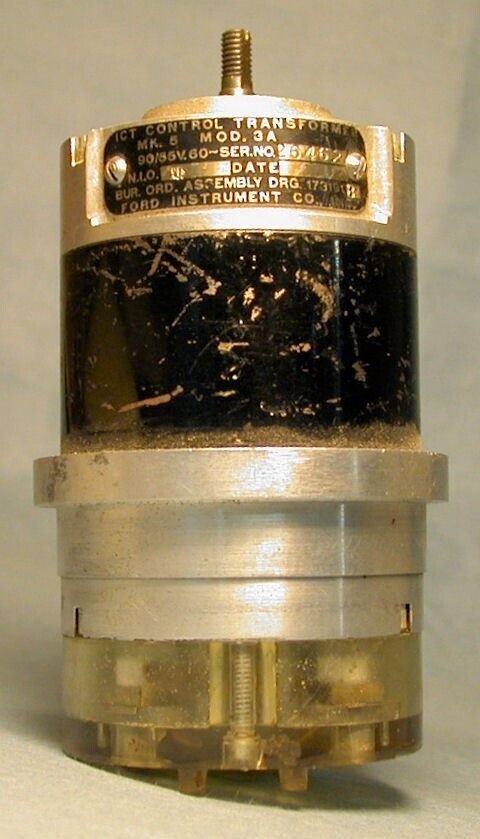 Vintage Ford Instruments ICT Control Transformer Synchronous Motor