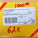 Qty 1000 62K ohm resistor 5% tolerance .25W 1/4W CF14JB62K0 1263-CF14JB62K0-CHP