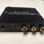 DAC Optical/Coaxial Switch to Analog Audio Converter