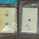Vintage Lot of 22 Coax Wall Plates