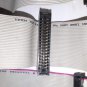 Lot of 10 Floppy Disk Hard Drive Ribbon Cable 34 Pin w/ Slot Connectors
