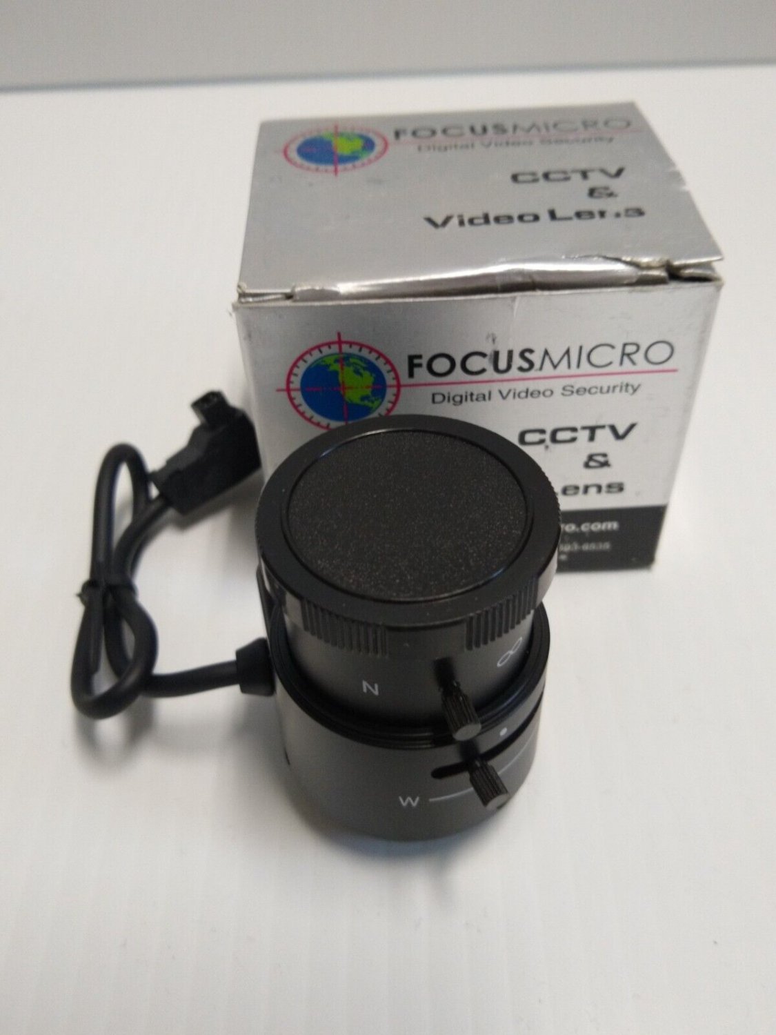 CCTV & Security Video Lens Mount 3.5-8mm F1.4 Motorized Mount
