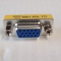 15-pin 3-Row D-SUB VGA Gender Changer DB15 Female to Female Mini Gender Changer