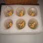 LiteHistory T6/T8 6w=60w E12 candelabra Warm White Ceiling Fan 6Pack Light Bulbs