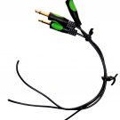 1/8" (Mini) Mono 2-wire Plug with 7" Cable Qty of (3)