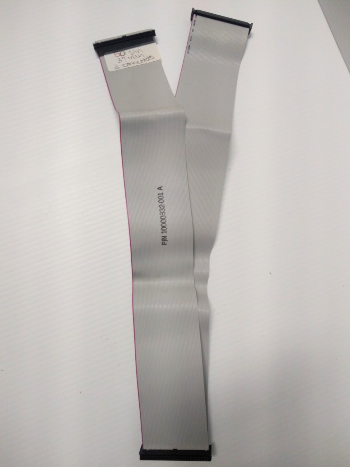 SCSI Flat Ribbon Internal Cable 37" 50 Pin 3 Connectors
