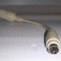 AT to PS/2 Keyboard Adapter Extension Cable DIN5 Male to Female 6"