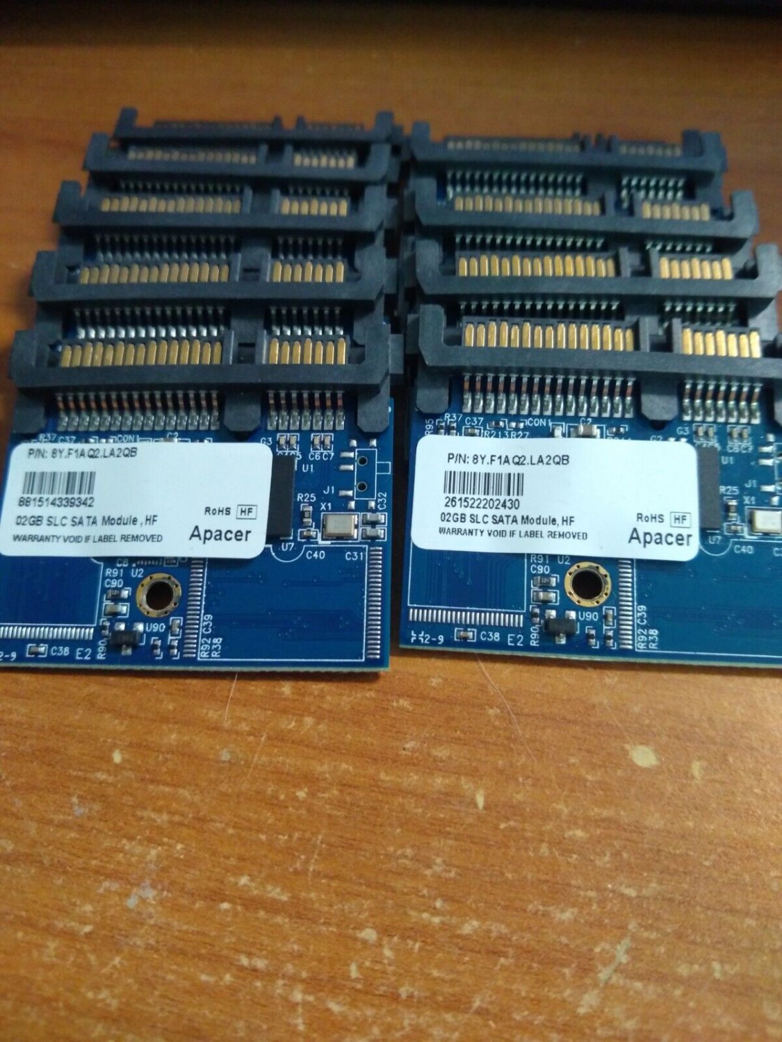 Apacer #K9K8G08U1D QB Flash Disk Module 2GB Qty of (10)