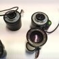 Lot of 8 Assorted auto iris CCTV Camera Lens Sold as is.