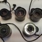 Lot of 8 Assorted auto iris CCTV Camera Lens Sold as is.