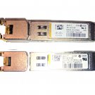 Qty of 2--Cisco 1000-T Base RJ-45 Transceivers 30-1410-04, 30-1410-03 Modules a1