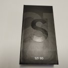 BOX ONLY Black Samsung Galaxy S21 5G Box Only with Manual & SIM Key Removal Pin