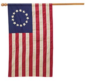 Vintage Betsy Ross Colonial Cotton American Flag Banner The Flag Company