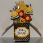 Bee, Handmade Box Pop up greeting card