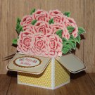 Happy Birthday, Handmade Box Pop up greeting card