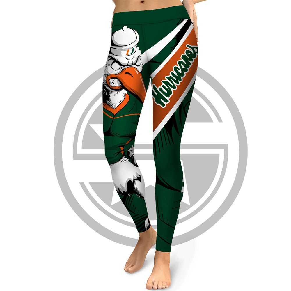 Miami Hurricanes NCAA Women's Leggings