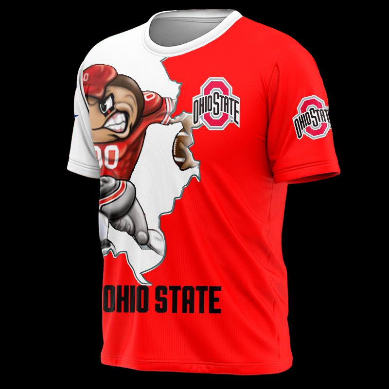 Ohio State Buckeyes Cartoon Comfort T-shirt