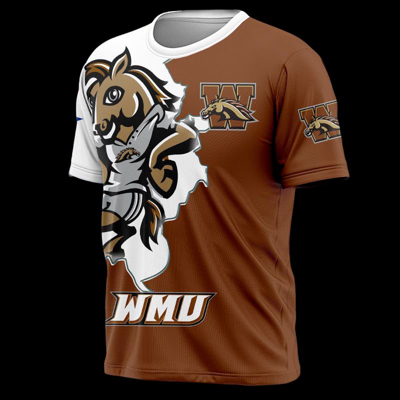 Western Michigan Broncos Cartoon Comfort T-shirt
