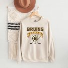 Boston Bruins Hockey Sweatshirt Vintage College Style Three