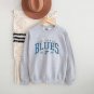 St. Louis Blues Hockey Sweatshirt Vintage College Style