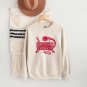 Detroit Red Wings Hockey Sweatshirt Vintage College Style Three