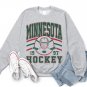 Minnesota Wild Hockey Team Fans Sweatshirt Vintage Style