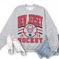 New Jersey Devils Hockey Team Fans Sweatshirt Vintage Style