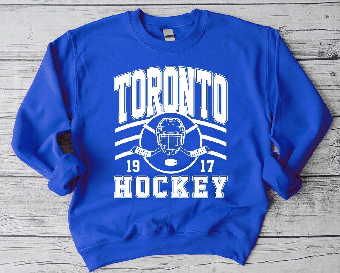 Toronto Maple Leafs Hockey Team Fans Sweatshirt Vintage Style