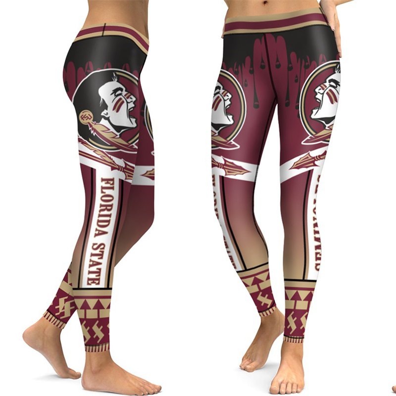 Florida State Seminoles NCAA High Waisted Leggings