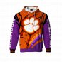 Clemson Tigers NCAA Tracksuit Hoodie And Sweatpants