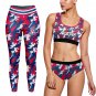 Arizona Wildcats Workout Fitness 3 Pcs Camo Leggings and Bra Set