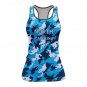 North Carolina Tar Heels Women's Racerback Tank Tops Leggings Camo Set