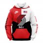 Portland Trail Blazers Superior Tracksuit Hoodie Sweatpants Set