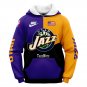 Utah Jazz Superior Tracksuit Hoodie Sweatpants Set