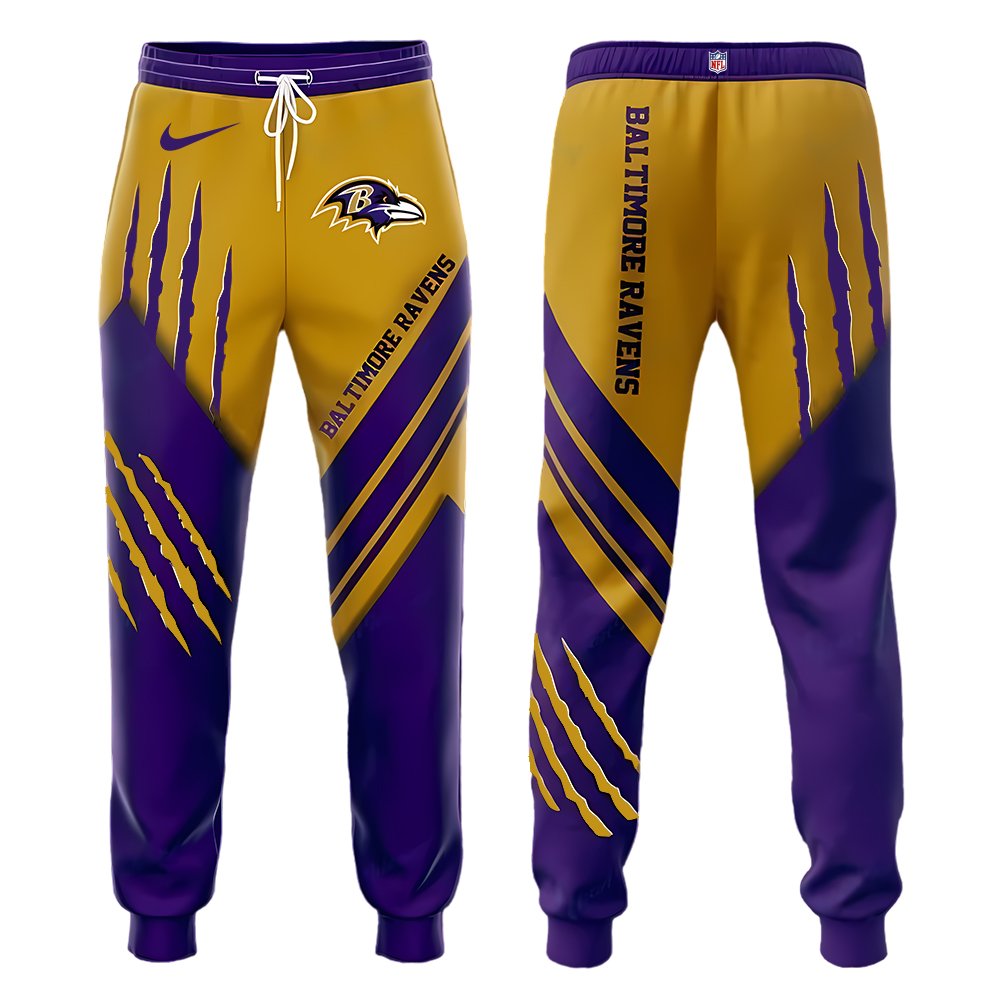 Baltimore Ravens Team Claw NFL Sweatpants