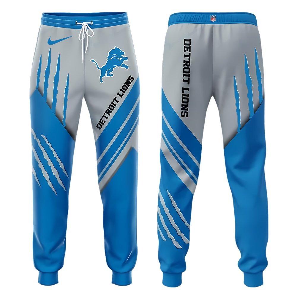 Detroit Lions Team Claw NFL Sweatpants