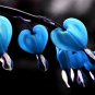 Lamprocapnos spectabilis Blue Asian Bleeding Heart Flower 10 Seeds