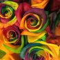 Colorful Rainbow Rose Valentine Lover Flower 100 seeds