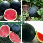 Big Black Yellow Skin Red Inside Watermelon 20 Seeds