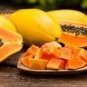 Hainan Yellow Skin Yellow Inside Papaya Fruits 12 Seeds