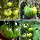 Rare Heirloom Arbuznyi Big Green Tomato with Dark Green Line Organic 200 Seeds