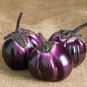 Eggplant Violet Colors with White Streaks Vegetable 200 Seeds
