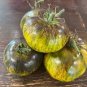 Rare Heirloom Yellow Tomato with Green Stripe Organic 40 Seeds