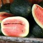 Yellow / Black Skin Watermelon with red meat 40 seeds