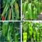 Dark Green Horn Pepper Vegetable 100 Seeds