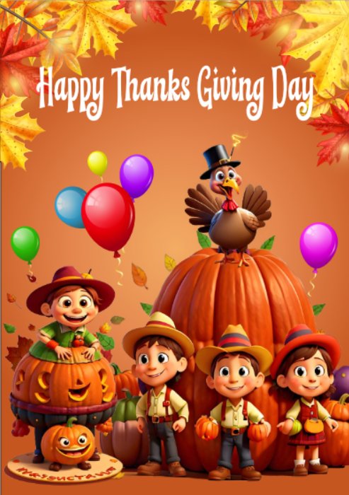 Thanks Giving Coloring Book - Unleash Creativity with Our ThanksGiving Coloring Pages