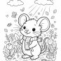 Cute Animal Coloring Book | Printable PDF